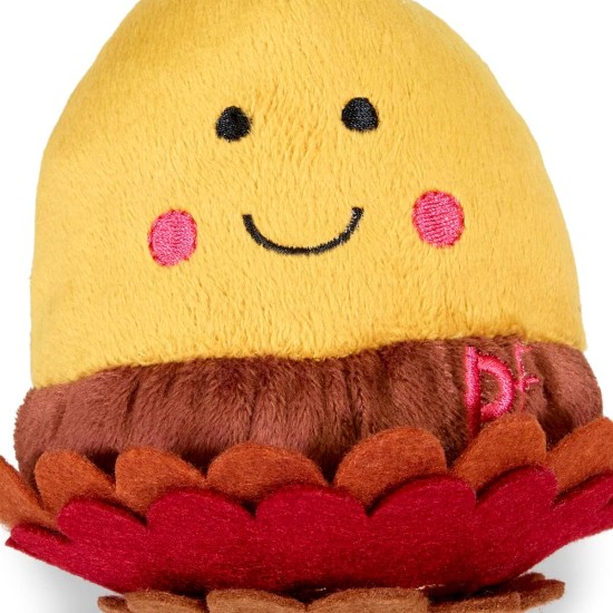Petface Foodie Faces Plush Dog Toy Cauliflower Petface Foodie Faces Plush Dog Toy Cauliflower