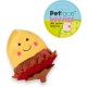 Petface Foodie Faces Plush Dog Toy Cauliflower Petface Foodie Faces Plush Dog Toy Cauliflower