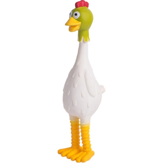 Petface Latex Chicken Dog Toy, Large Petface Latex Chicken Dog Toy, Large