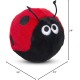 Petface Lindy The Ladybird Plush Dog Toy