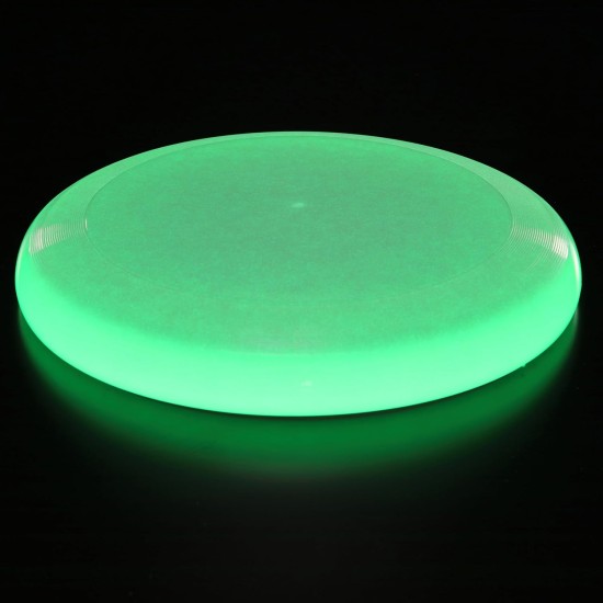 Petface Outdoor Paws Glow in the Dark Silicone Frisbee Dog Toy, 17.5 cm (Pack of 1) Petface Outdoor Paws Glow in the Dark Silicone Frisbee Dog Toy, 17.5 cm (Pack of 1)