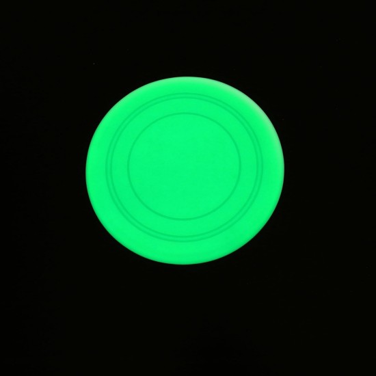 Petface Outdoor Paws Glow in the Dark Silicone Frisbee Dog Toy, 17.5 cm (Pack of 1) Petface Outdoor Paws Glow in the Dark Silicone Frisbee Dog Toy, 17.5 cm (Pack of 1)