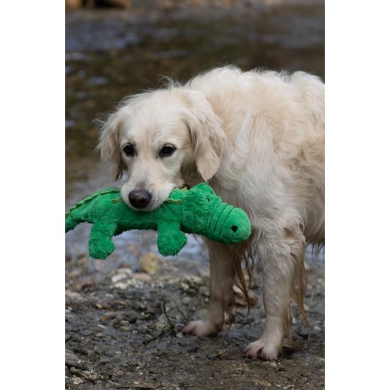 Petface Planet Carlos the Crocodile Eco-Friendly Plush Dog Toy Made from Recycled Plastic Bottles Petface Planet Carlos the Crocodile Eco-Friendly Plush Dog Toy Made from Recycled Plastic Bottles