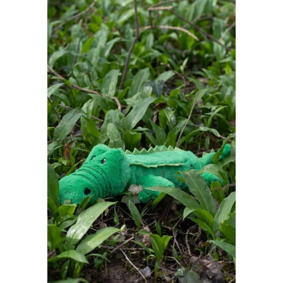 Petface Planet Carlos the Crocodile Eco-Friendly Plush Dog Toy Made from Recycled Plastic Bottles Petface Planet Carlos the Crocodile Eco-Friendly Plush Dog Toy Made from Recycled Plastic Bottles