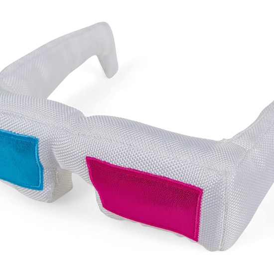 Petface Retro 3D Glasses Plush Dog Toy Petface Retro 3D Glasses Plush Dog Toy