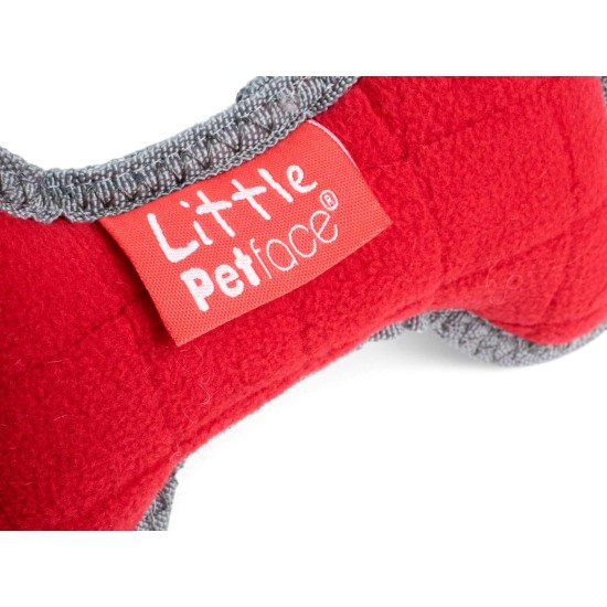 Petface Small Animal Face Freddi Cord Toy - Squeaky Puppy/Dog Toy Petface Small Animal Face Freddi Cord Toy - Squeaky Puppy/Dog Toy