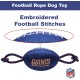 Pets First NFL PHILADELPHIA EAGLES Nylon Football Dog Toy with inner SQUEAKER & Pull Ropes PET SPORTS TOY Pets First NFL PHILADELPHIA EAGLES Nylon Football Dog Toy with inner SQUEAKER & Pull Ropes PET SPORTS TOY