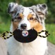 Pets First NFL PHILADELPHIA EAGLES Nylon Football Dog Toy with inner SQUEAKER & Pull Ropes PET SPORTS TOY Pets First NFL PHILADELPHIA EAGLES Nylon Football Dog Toy with inner SQUEAKER & Pull Ropes PET SPORTS TOY
