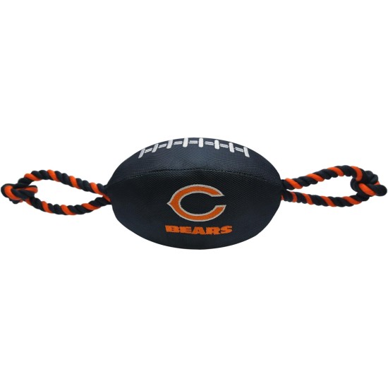 Pets First NFL PHILADELPHIA EAGLES Nylon Football Dog Toy with inner SQUEAKER & Pull Ropes PET SPORTS TOY Pets First NFL PHILADELPHIA EAGLES Nylon Football Dog Toy with inner SQUEAKER & Pull Ropes PET SPORTS TOY