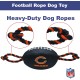Pets First NFL PHILADELPHIA EAGLES Nylon Football Dog Toy with inner SQUEAKER & Pull Ropes PET SPORTS TOY Pets First NFL PHILADELPHIA EAGLES Nylon Football Dog Toy with inner SQUEAKER & Pull Ropes PET SPORTS TOY