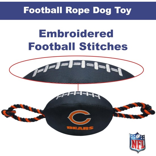 Pets First NFL PHILADELPHIA EAGLES Nylon Football Dog Toy with inner SQUEAKER & Pull Ropes PET SPORTS TOY Pets First NFL PHILADELPHIA EAGLES Nylon Football Dog Toy with inner SQUEAKER & Pull Ropes PET SPORTS TOY