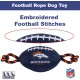Pets First NFL PHILADELPHIA EAGLES Nylon Football Dog Toy with inner SQUEAKER & Pull Ropes PET SPORTS TOY Pets First NFL PHILADELPHIA EAGLES Nylon Football Dog Toy with inner SQUEAKER & Pull Ropes PET SPORTS TOY