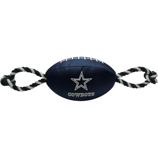 Pets First NFL PHILADELPHIA EAGLES Nylon Football Dog Toy with inner SQUEAKER & Pull Ropes PET SPORTS TOY Pets First NFL PHILADELPHIA EAGLES Nylon Football Dog Toy with inner SQUEAKER & Pull Ropes PET SPORTS TOY
