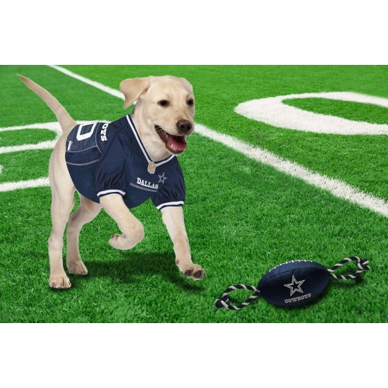 Pets First NFL PHILADELPHIA EAGLES Nylon Football Dog Toy with inner SQUEAKER & Pull Ropes PET SPORTS TOY Pets First NFL PHILADELPHIA EAGLES Nylon Football Dog Toy with inner SQUEAKER & Pull Ropes PET SPORTS TOY