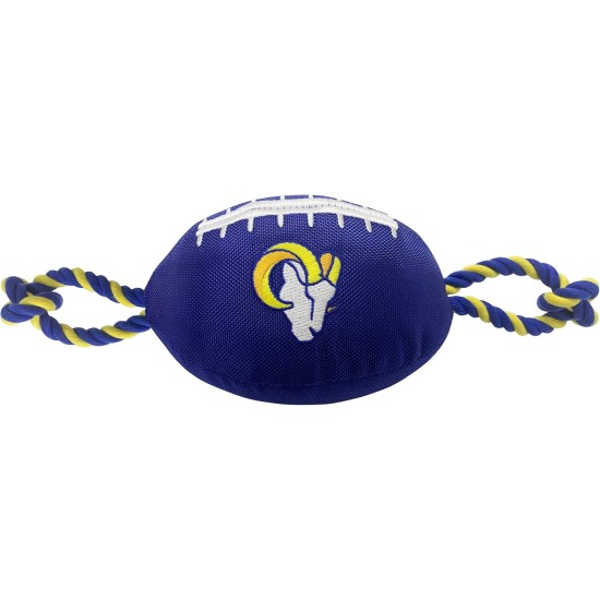 Pets First NFL PHILADELPHIA EAGLES Nylon Football Dog Toy with inner SQUEAKER & Pull Ropes PET SPORTS TOY Pets First NFL PHILADELPHIA EAGLES Nylon Football Dog Toy with inner SQUEAKER & Pull Ropes PET SPORTS TOY