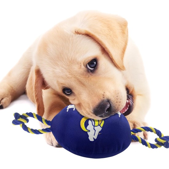 Pets First NFL PHILADELPHIA EAGLES Nylon Football Dog Toy with inner SQUEAKER & Pull Ropes PET SPORTS TOY Pets First NFL PHILADELPHIA EAGLES Nylon Football Dog Toy with inner SQUEAKER & Pull Ropes PET SPORTS TOY