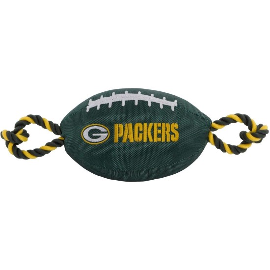 Pets First NFL PHILADELPHIA EAGLES Nylon Football Dog Toy with inner SQUEAKER & Pull Ropes PET SPORTS TOY Pets First NFL PHILADELPHIA EAGLES Nylon Football Dog Toy with inner SQUEAKER & Pull Ropes PET SPORTS TOY