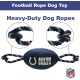 Pets First NFL PHILADELPHIA EAGLES Nylon Football Dog Toy with inner SQUEAKER & Pull Ropes PET SPORTS TOY Pets First NFL PHILADELPHIA EAGLES Nylon Football Dog Toy with inner SQUEAKER & Pull Ropes PET SPORTS TOY