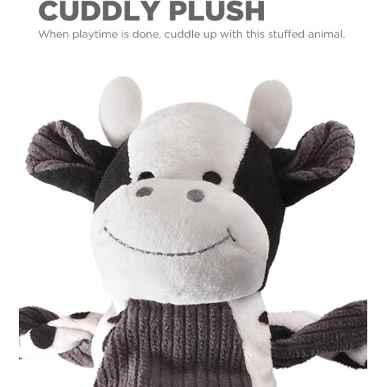 Petstages 69496M Thunda Tugga Leggy - Plush Dog Toy - Crocodile - Squeaker - One Size, Grey, 1 Piece Petstages 69496M Thunda Tugga Leggy - Plush Dog Toy - Crocodile - Squeaker - One Size, Grey, 1 Piece