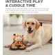 Petstages 69496M Thunda Tugga Leggy - Plush Dog Toy - Crocodile - Squeaker - One Size, Grey, 1 Piece Petstages 69496M Thunda Tugga Leggy - Plush Dog Toy - Crocodile - Squeaker - One Size, Grey, 1 Piece