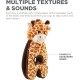 Petstages 69496M Thunda Tugga Leggy - Plush Dog Toy - Crocodile - Squeaker - One Size, Grey, 1 Piece Petstages 69496M Thunda Tugga Leggy - Plush Dog Toy - Crocodile - Squeaker - One Size, Grey, 1 Piece