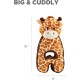 Petstages 69496M Thunda Tugga Leggy - Plush Dog Toy - Crocodile - Squeaker - One Size, Grey, 1 Piece Petstages 69496M Thunda Tugga Leggy - Plush Dog Toy - Crocodile - Squeaker - One Size, Grey, 1 Piece