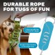 Petstages 69496M Thunda Tugga Leggy - Plush Dog Toy - Crocodile - Squeaker - One Size, Grey, 1 Piece Petstages 69496M Thunda Tugga Leggy - Plush Dog Toy - Crocodile - Squeaker - One Size, Grey, 1 Piece