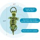 Petstages 69496M Thunda Tugga Leggy - Plush Dog Toy - Crocodile - Squeaker - One Size, Grey, 1 Piece Petstages 69496M Thunda Tugga Leggy - Plush Dog Toy - Crocodile - Squeaker - One Size, Grey, 1 Piece