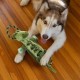 Petstages 69496M Thunda Tugga Leggy - Plush Dog Toy - Crocodile - Squeaker - One Size, Grey, 1 Piece Petstages 69496M Thunda Tugga Leggy - Plush Dog Toy - Crocodile - Squeaker - One Size, Grey, 1 Piece
