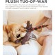 Petstages 69496M Thunda Tugga Leggy - Plush Dog Toy - Crocodile - Squeaker - One Size, Grey, 1 Piece Petstages 69496M Thunda Tugga Leggy - Plush Dog Toy - Crocodile - Squeaker - One Size, Grey, 1 Piece