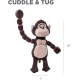Petstages 69496M Thunda Tugga Leggy - Plush Dog Toy - Crocodile - Squeaker - One Size, Grey, 1 Piece Petstages 69496M Thunda Tugga Leggy - Plush Dog Toy - Crocodile - Squeaker - One Size, Grey, 1 Piece