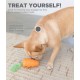 Petstages Interactive Dog Toy Carrot Filler Treat Dispenser Petstages Interactive Dog Toy Carrot Filler Treat Dispenser