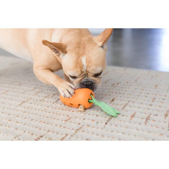 Petstages Interactive Dog Toy Carrot Filler Treat Dispenser Petstages Interactive Dog Toy Carrot Filler Treat Dispenser