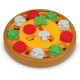 Pizza Party Treat Puzzle for Dogs, Interactive Toy for Dogs, Non-Slip Treat Dispenser, Dog Toy for Mental Stimulation and Slow Feeding, 1 Piece Pizza Party Treat Puzzle for Dogs, Interactive Toy for Dogs, Non-Slip Treat Dispenser, Dog Toy for Mental Stimulation and Slow Feeding, 1 Piece