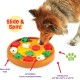 Pizza Party Treat Puzzle for Dogs, Interactive Toy for Dogs, Non-Slip Treat Dispenser, Dog Toy for Mental Stimulation and Slow Feeding, 1 Piece Pizza Party Treat Puzzle for Dogs, Interactive Toy for Dogs, Non-Slip Treat Dispenser, Dog Toy for Mental Stimulation and Slow Feeding, 1 Piece
