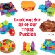 Pizza Party Treat Puzzle for Dogs, Interactive Toy for Dogs, Non-Slip Treat Dispenser, Dog Toy for Mental Stimulation and Slow Feeding, 1 Piece Pizza Party Treat Puzzle for Dogs, Interactive Toy for Dogs, Non-Slip Treat Dispenser, Dog Toy for Mental Stimulation and Slow Feeding, 1 Piece