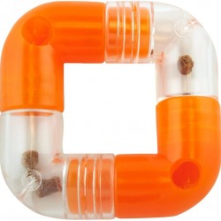 Planet Dog Orbee-Tuff Link Snack Ball for Dogs – Dog Toy, Orange Planet Dog Orbee-Tuff Link Snack Ball for Dogs – Dog Toy, Orange