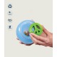 Planet Dog Orbee-Tuff Snoop - Interaktives Spielzeug für Hunde - Snackball - Blau - Groß Planet Dog Orbee-Tuff Snoop - Interaktives Spielzeug für Hunde - Snackball - Blau - Groß