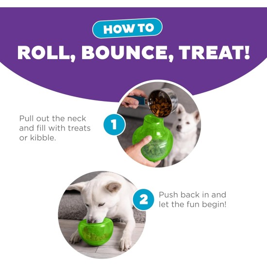 Planet Dog Orbee-Tuff Snoop Dog Toy, Interactive Treat Dispensing Toy, Large, Green Planet Dog Orbee-Tuff Snoop Dog Toy, Interactive Treat Dispensing Toy, Large, Green