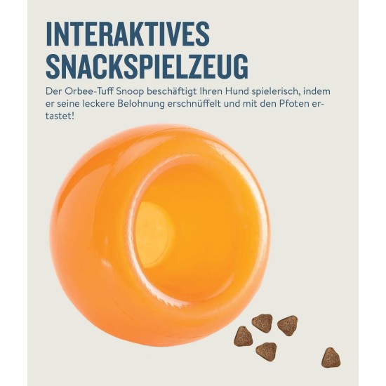 Planet Dog Orbee-Tuff Snoop Interactive Toy for Dogs – Snack Ball, Blue, Large Planet Dog Orbee-Tuff Snoop Interactive Toy for Dogs – Snack Ball, Blue, Large