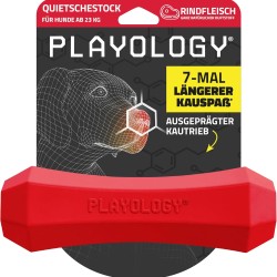 Playology Squeaky Stick, For Large Dogs (from 16 kg), Varied Chew Toy, Natural Beef Flavour, Pronounced Chewing Instinct, Easy to Clean, Non-Toxic Materials Playology Squeaky Stick, For Large Dogs (from 16 kg), Varied Chew Toy, Natural Beef Flavour, Pronounced Chewing Instinct, Easy to Clean, Non-Toxic Materials