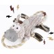 Plush Crinkle Toy with Squeaker, Pull Rope, Various Sizes for Puppies and Dogs Plush Crinkle Toy with Squeaker, Pull Rope, Various Sizes for Puppies and Dogs