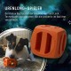 Pollux - Treat Hideaway - Dog Toy - Intelligence Toy - Cube - Rubber - 5.5 x 5.5 cm - Orange Pollux - Treat Hideaway - Dog Toy - Intelligence Toy - Cube - Rubber - 5.5 x 5.5 cm - Orange