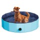 Pool for Dogs and Cats, 160 x 30 cm, Hard Pool for Indoor and Outdoor Use, Non-Slip and Foldable, Made of Durable PVC Material, Red and Blue Pool for Dogs and Cats, 160 x 30 cm, Hard Pool for Indoor and Outdoor Use, Non-Slip and Foldable, Made of Durable PVC Material, Red and Blue
