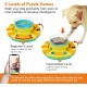 Potaroma Dog Puzzle Toy, 2 Levels, Slow Feeder, Dog Food Treat Feeder Toy for IQ Training, Dog Entertainment Toys for All Breeds, 4.2 Inch Height Potaroma Dog Puzzle Toy, 2 Levels, Slow Feeder, Dog Food Treat Feeder Toy for IQ Training, Dog Entertainment Toys for All Breeds, 4.2 Inch Height