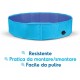 Record Dog Pool Game and Fun PVC with Drain Valve for Summer Days Blue Size 80 x 20 cm Record Dog Pool Game and Fun PVC with Drain Valve for Summer Days Blue Size 80 x 20 cm