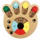 Record Paw Game for Dogs, Difficulty Level 3, Light Walnut Puzzle with Non-Slip Base, Size 24 x 24 x 2.5 cm Record Paw Game for Dogs, Difficulty Level 3, Light Walnut Puzzle with Non-Slip Base, Size 24 x 24 x 2.5 cm