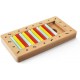 Record Paw Game for Dogs, Difficulty Level 3, Light Walnut Puzzle with Non-Slip Base, Size 24 x 24 x 2.5 cm Record Paw Game for Dogs, Difficulty Level 3, Light Walnut Puzzle with Non-Slip Base, Size 24 x 24 x 2.5 cm