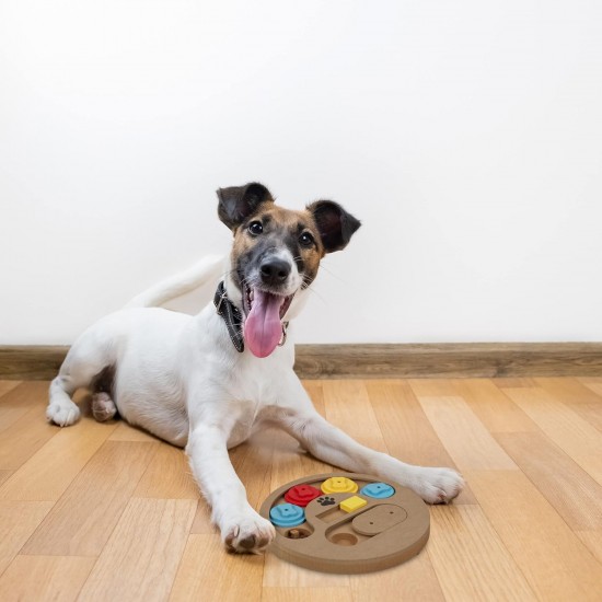Relaxdays Dog Intelligence Toy Hide Treat Food Toy Interactive Snuffle Game Multicolor Relaxdays Dog Intelligence Toy Hide Treat Food Toy Interactive Snuffle Game Multicolor