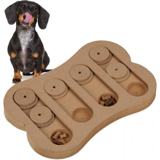 Relaxdays Dog Intelligence Toy Hide Treat Food Toy Interactive Snuffle Game Multicolor Relaxdays Dog Intelligence Toy Hide Treat Food Toy Interactive Snuffle Game Multicolor